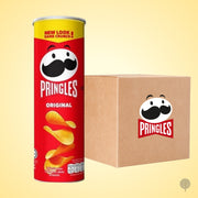 PRINGLES - POTATO CHIPS - ORIGINAL - 102G X 12 CAN